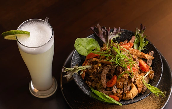Arroz con limonada