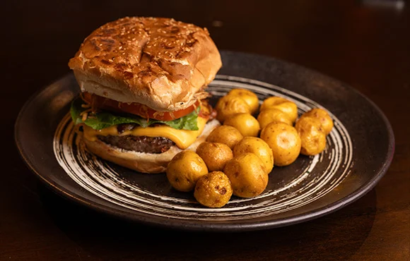Hamburguesa del chef