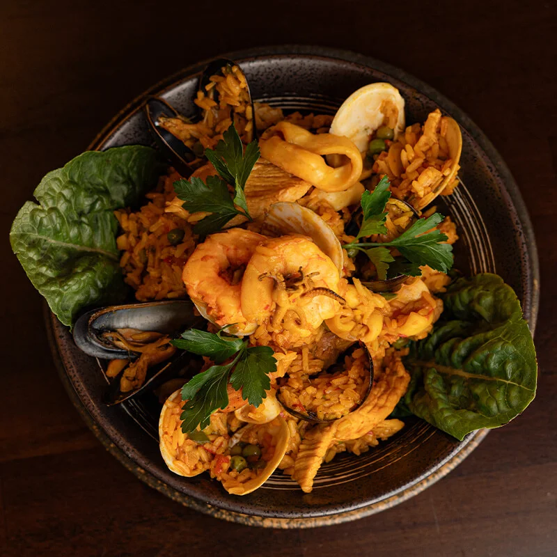 Paella a la valenciana